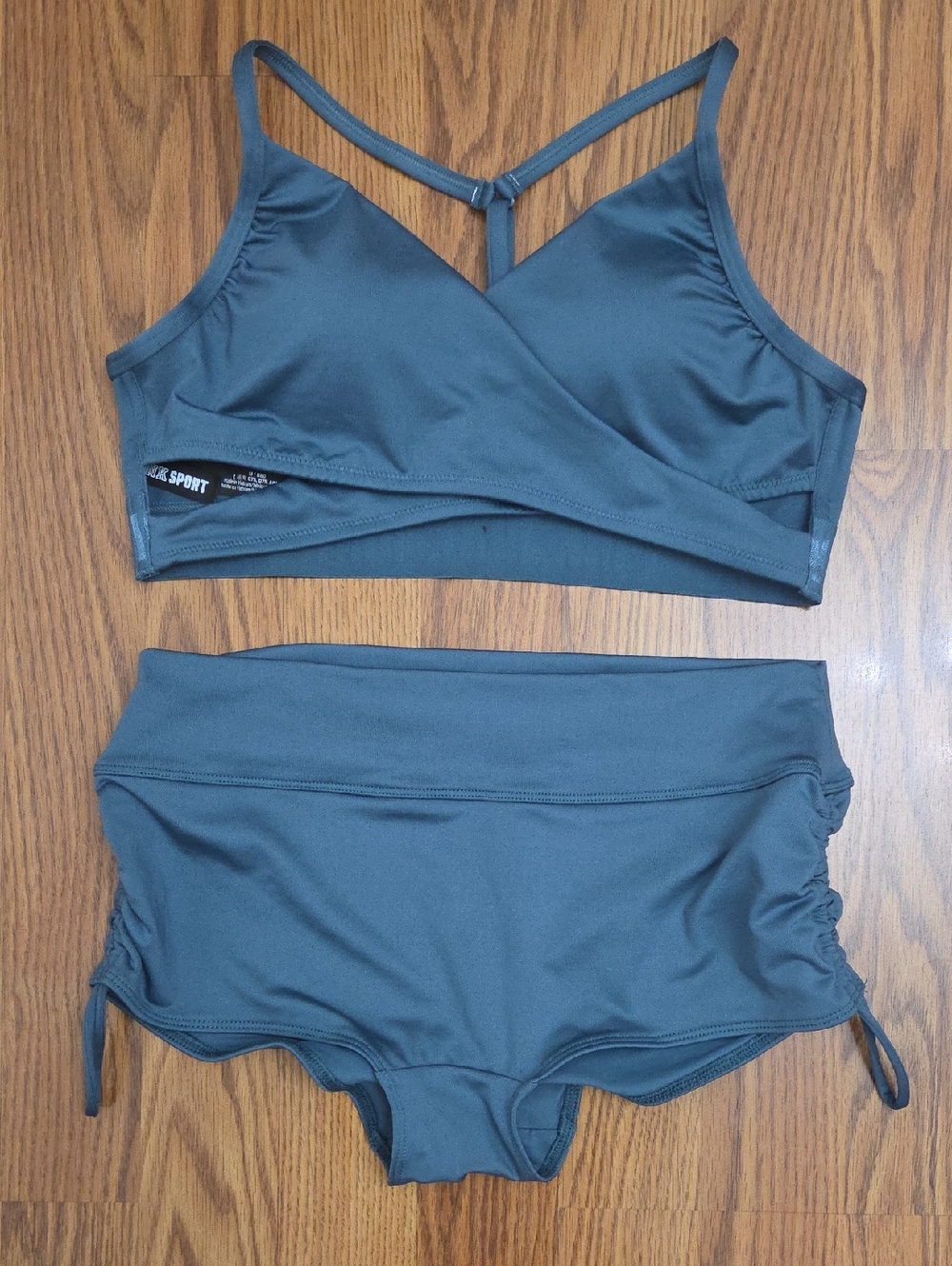 Victoria's Secret PINK Ultimate Ruched Shortie Two-Piece Bikini/ Medium